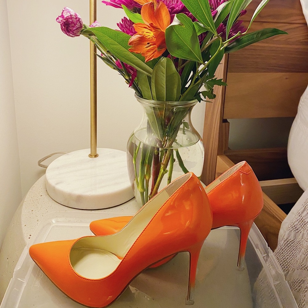 BCBGeneration Patent Pumps with Ombré Heel